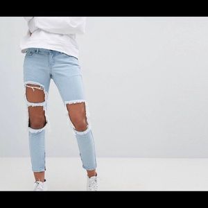 Distressed jean